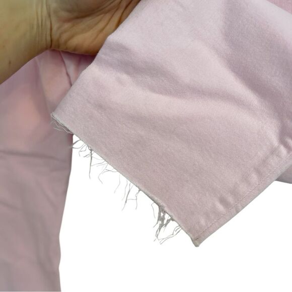 L'AGENCE Sada High Rise Cropped Soft Pink Ankle Jeans, Size 29 NWT - Picture 7 of 11